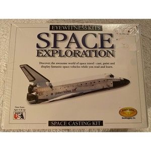 NEW Eyewitness Kits Space Exploration Space Casting Kit Space Shuttle Ap…